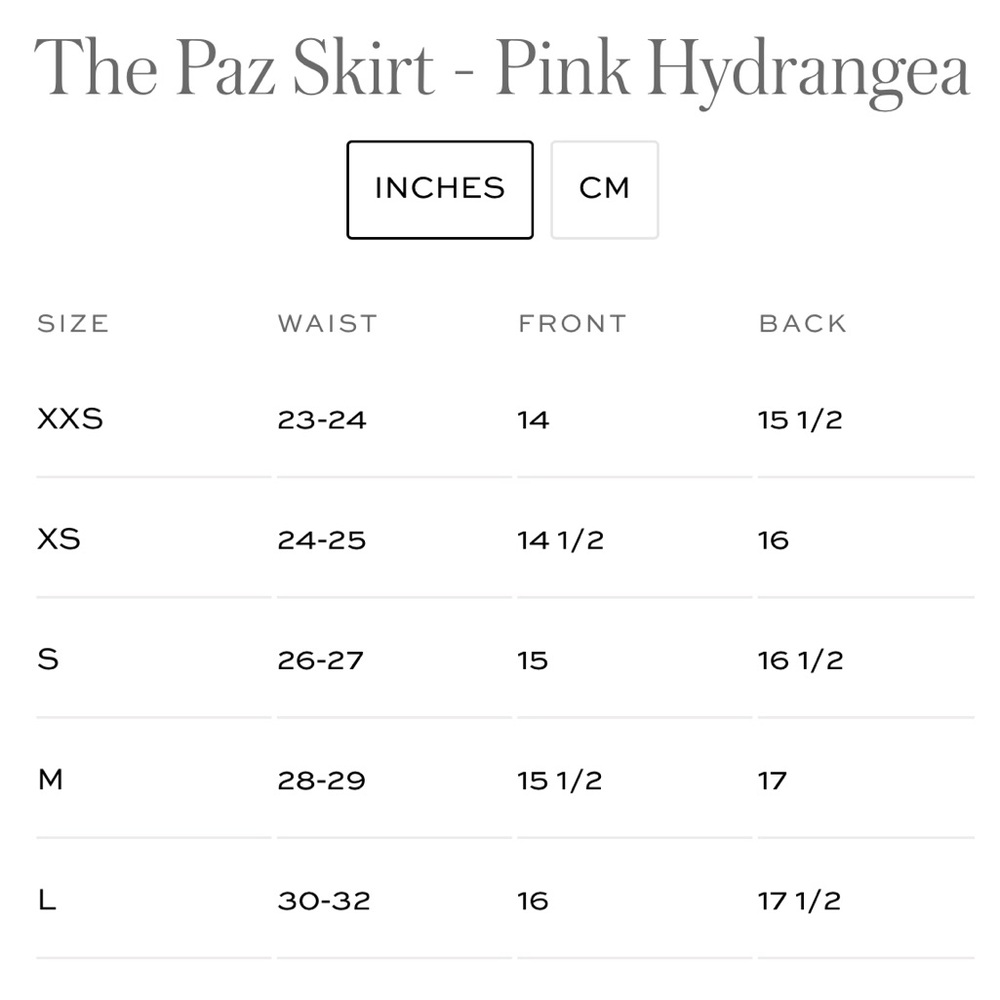 Hill House Paz Skirt in Pink Roses Size L - Picture 8 of 8
